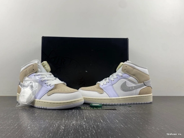 1 SE Jordan DM9652-120 Tech  Mid  Craft Grey 0707
